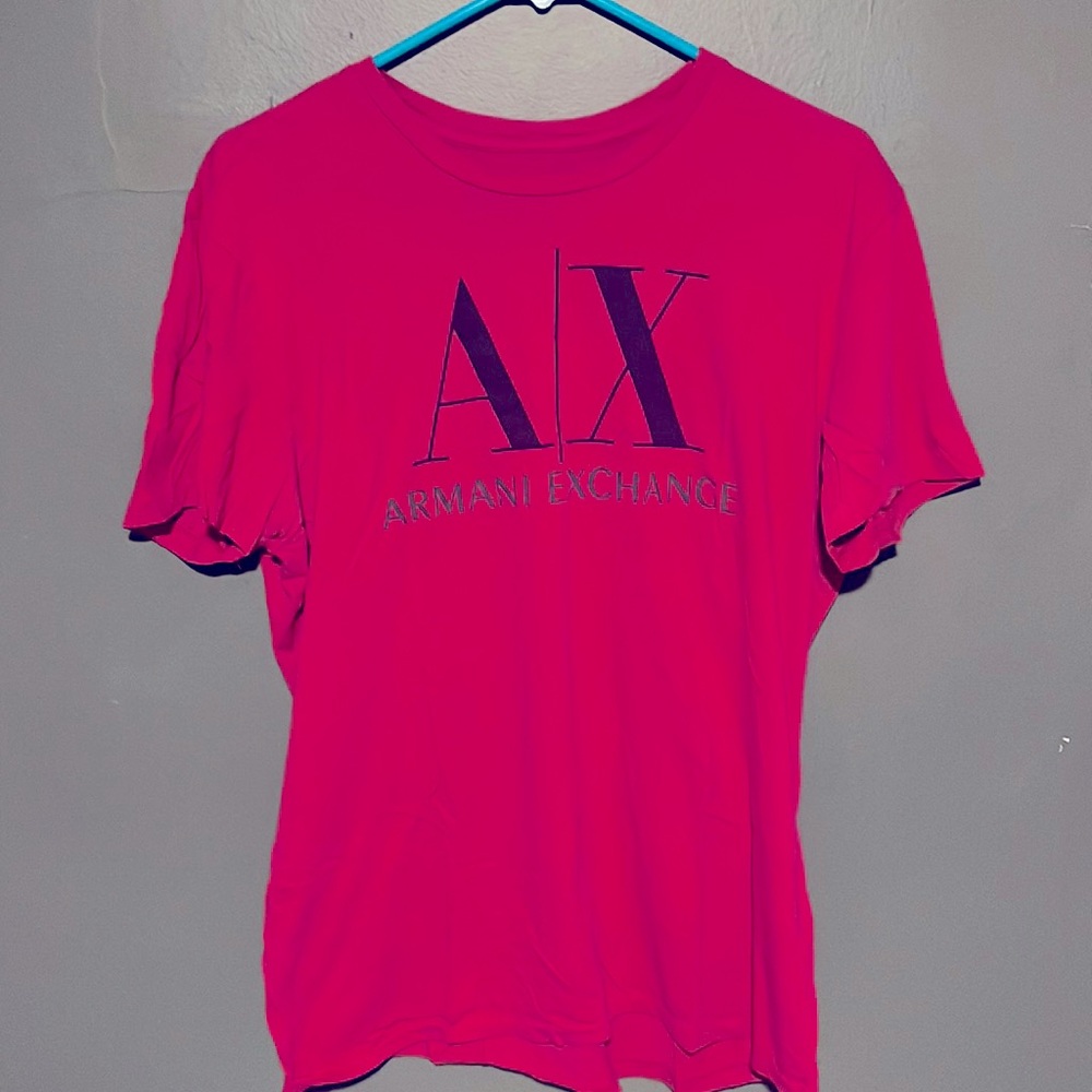 Red Armani exchange large